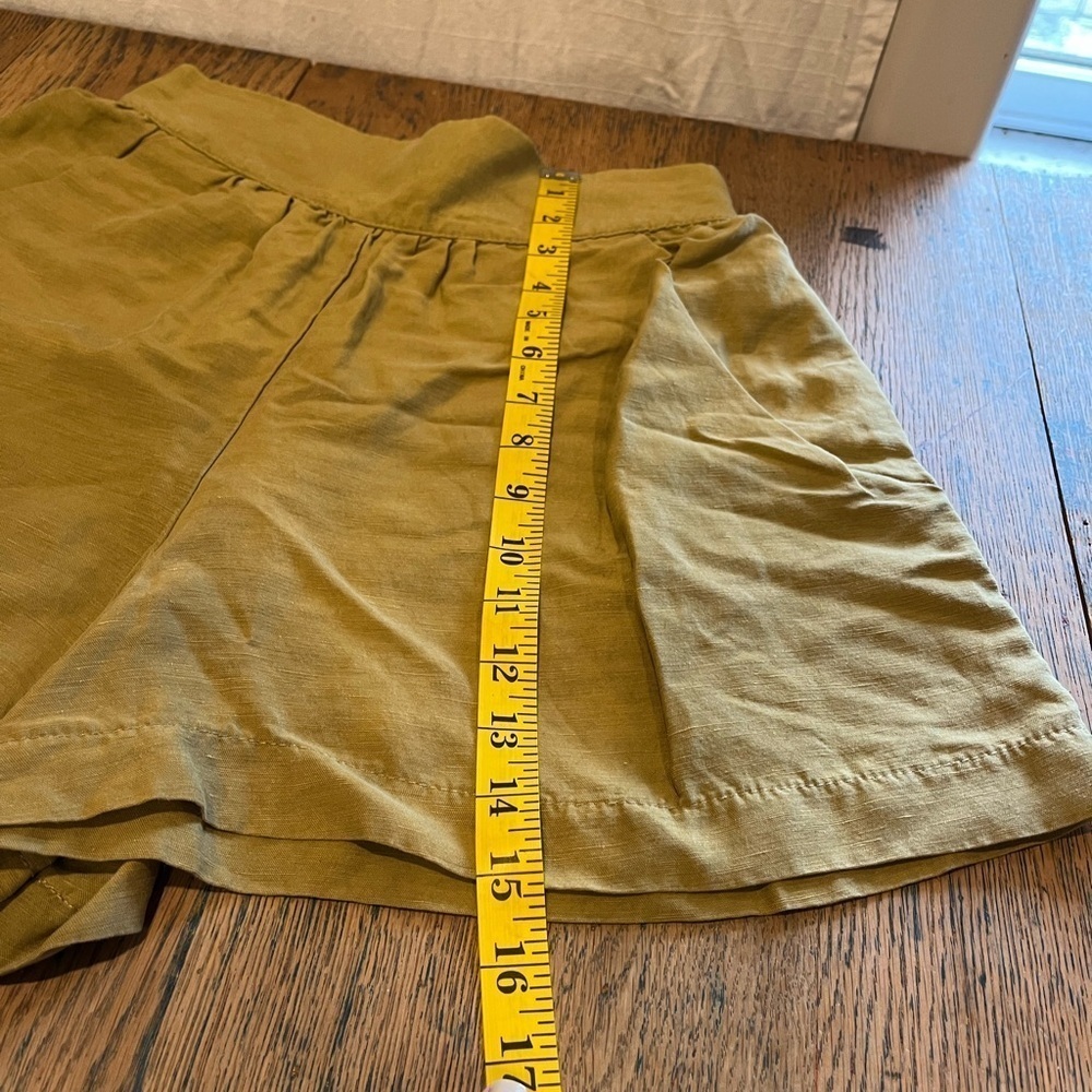 High-Waisted Mustard Shorts – Cokluch – XS - Picture 3 of 8